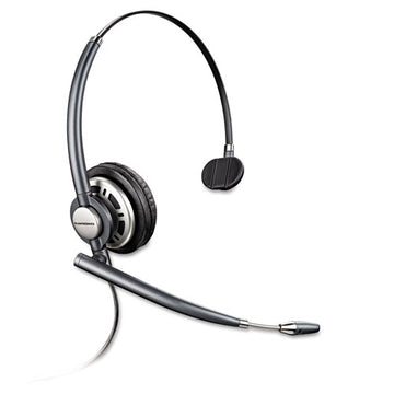 poly® Encorepro Premium Monaural Over-the-head Headset With Noise Canceling Microphone freeshipping - TVN Wholesale